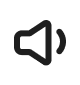 Geluid icon